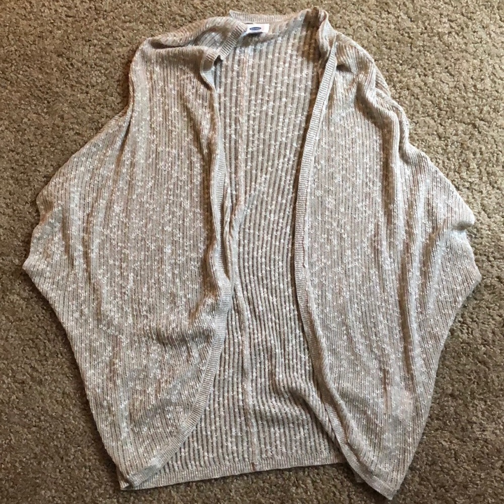 Short sleeve cardigan